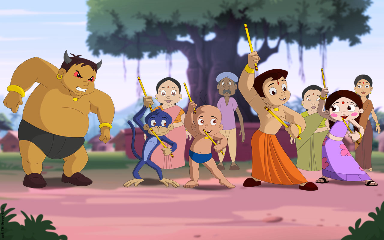 Download Free 4K Wallpapers of Chhota Bheem Cartoon Here