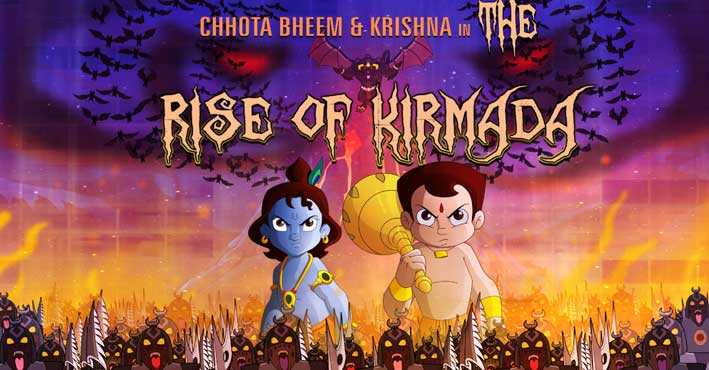 chota bheem and krishna the rise of kirmada movie golkes