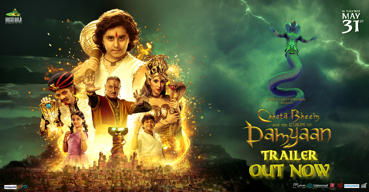 Chhota Bheem and the curse of Damyaan Trailer