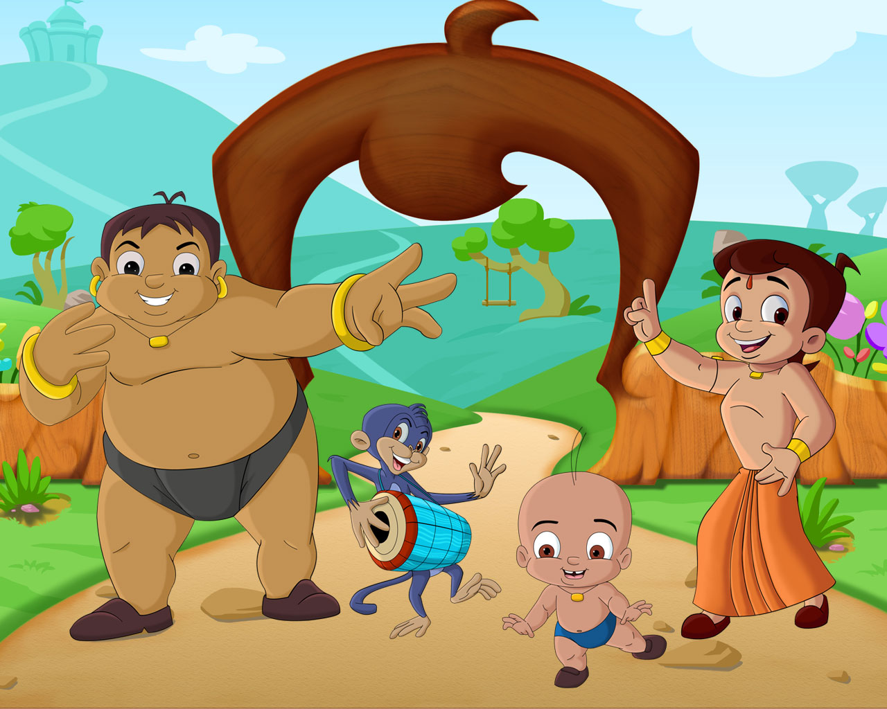 Chota Bheem Cartoon Pictures | Wallpaper HD Images & Photos