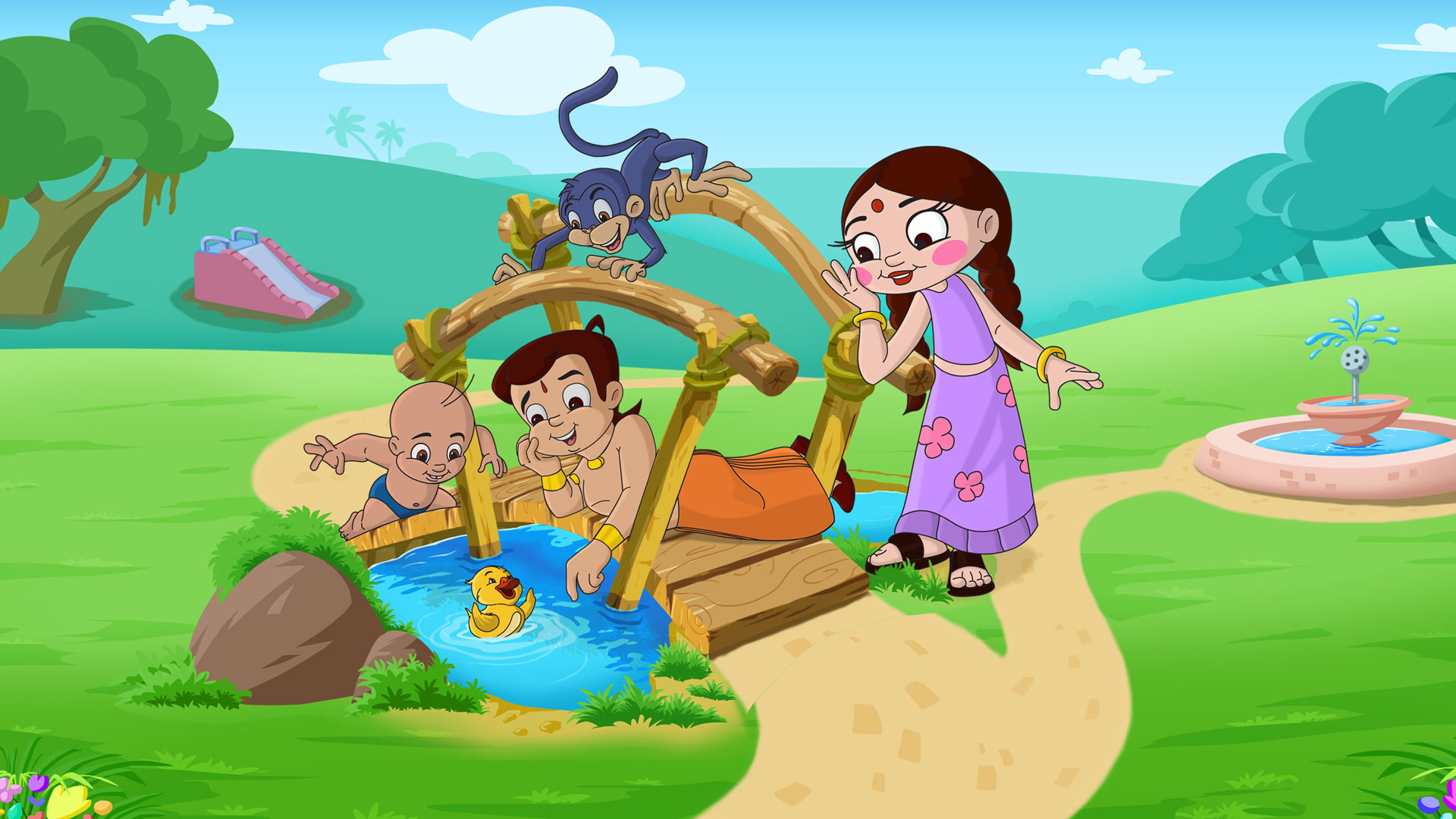 Chhota Bheem HD Wallpapers & Background Images Downloads Chhota Bheem HD Wallpapers & Background Images Downloads