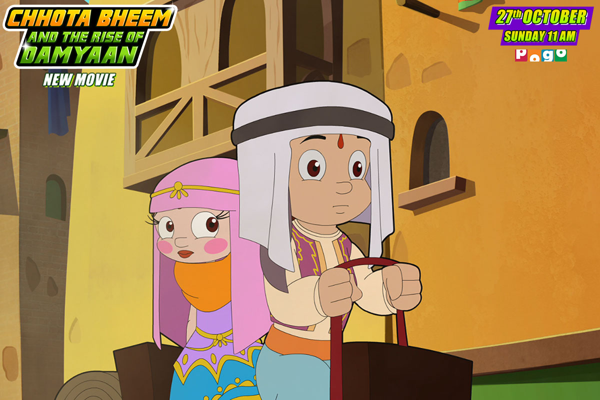 Bheem And Chutki's Arabian Style