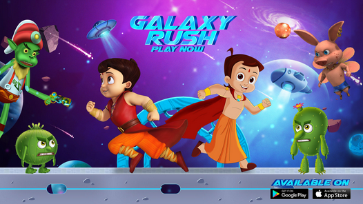 Download and Install now Chhota Bheem Galaxy Rush Game