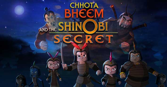 Cartoon Movies: Chhota Bheem and The Shinobi Secret Movie