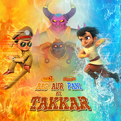 Aag Aur Pani Ki Takkar, Chhota Bheem VS Little Singham