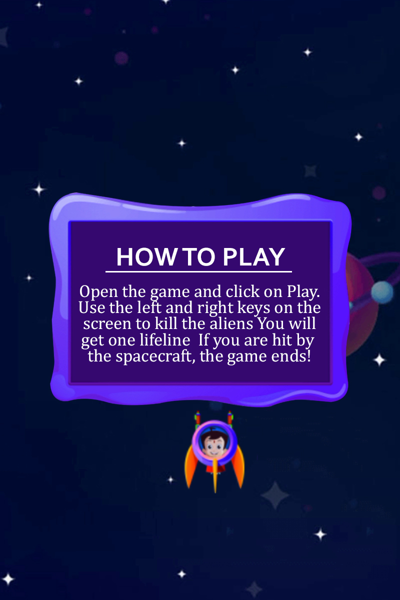 Chhota Bheem space shoot